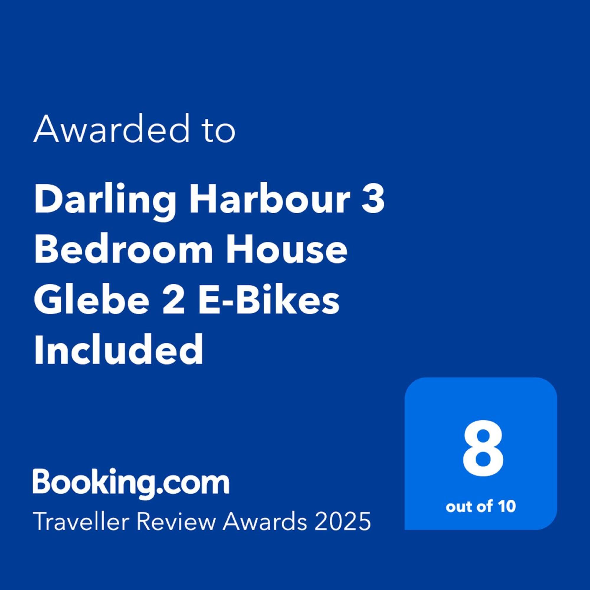 Darling Harbour 3 Bedroom House Glebe 2 E-Bikes Included Sydney Eksteriør bilde